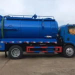 ISUZU 9 Cubic Meter Cleaning And Vacuum Truck