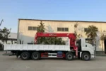 ISUZU Front-Four-Rear-Eight 12-ton Crane Truck