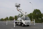 ISUZU 100P 30 meter straight arm telescopic aerial work platform - Image 2
