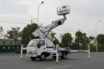 ISUZU 100P 30 meter straight arm telescopic aerial work platform - Image 3