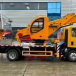 ISUZU KV100 30 meter straight arm telescopic aerial work platform