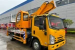 ISUZU KV100 30 meter straight arm telescopic aerial work platform - Image 4