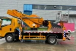 ISUZU KV100 30 meter straight arm telescopic aerial work platform - Image 7
