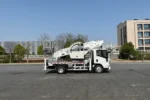 ISUZU KV100 32 meter straight arm telescopic aerial work platform
